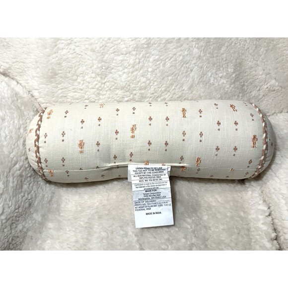 Bolster Geo Pattern Cream and Peach - Threshold designed with Studio McGee NEW - Picture 6 of 6